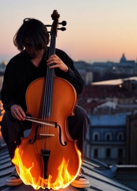 Мировые рок-хиты. CRUSH string quartet на крыше