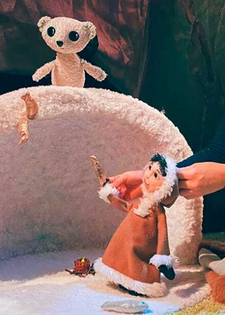 Ненка и северное сияние