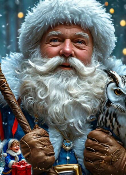 Новогоднее представление "Детство Деда Мороза"