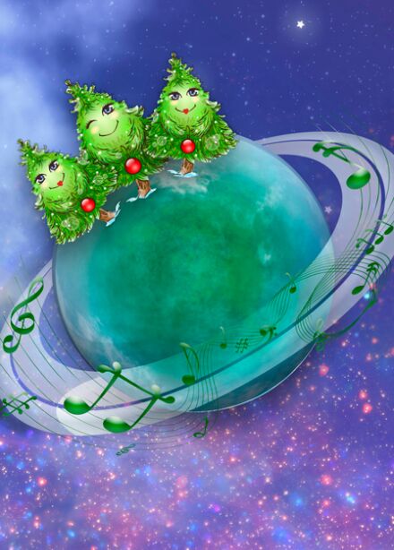 Приключения на планете "Поющих ёлок"