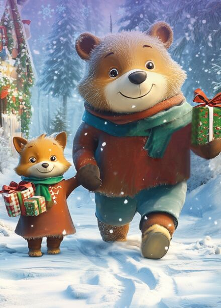 Спектакль "В гостях у Мишки и Лисички"