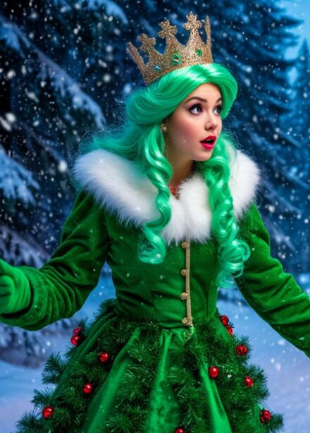 Новогоднее представление "Похищение королевской елки"