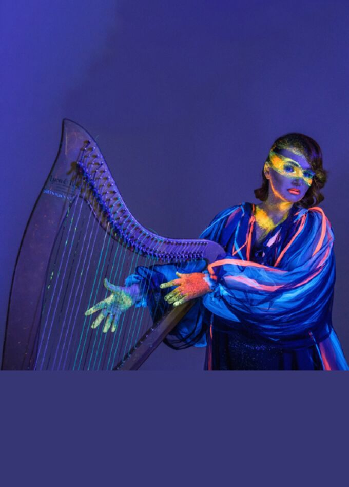 Арфа в темноте. Концерт под звездами