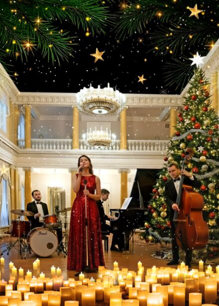Новогодний джаз при свечах в усадьбе