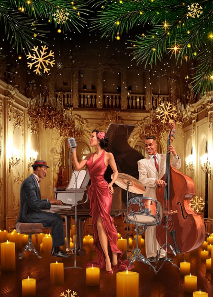 Рождественский джаз при свечах. Концерт с экскурсией по дворцу