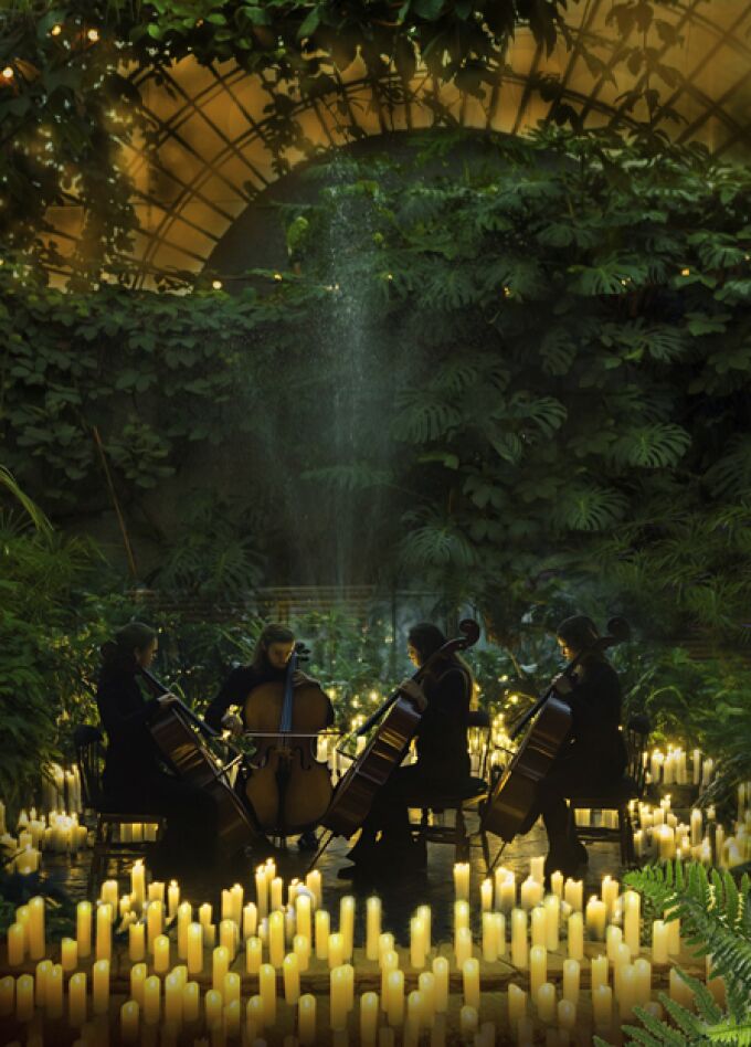 МАГИЯ СВЕЧЕЙ. “Рок-хиты на виолончелях" в Оранжерее