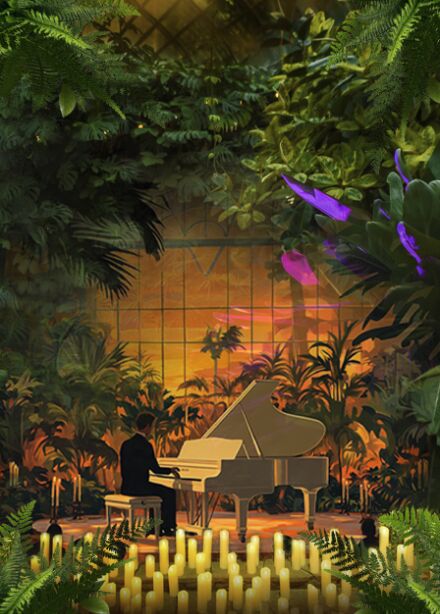 МАГИЯ СВЕЧЕЙ. “Классика в джазе. От Щелкунчика до Кармен" в Оранжерее