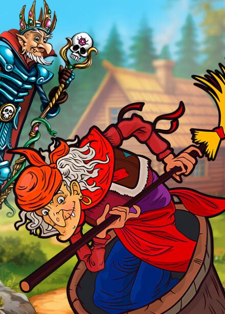 Шоу-спектакль "Сказка о сбежавшей избушке"