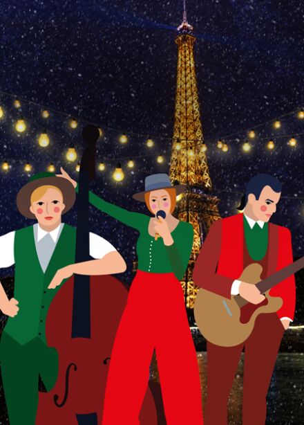 Christmas Jazz "New Year in Paris"