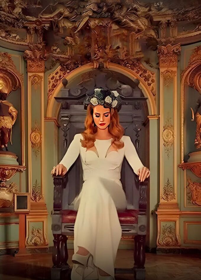 Lana Del Rey. Трибьют при свечах во дворце