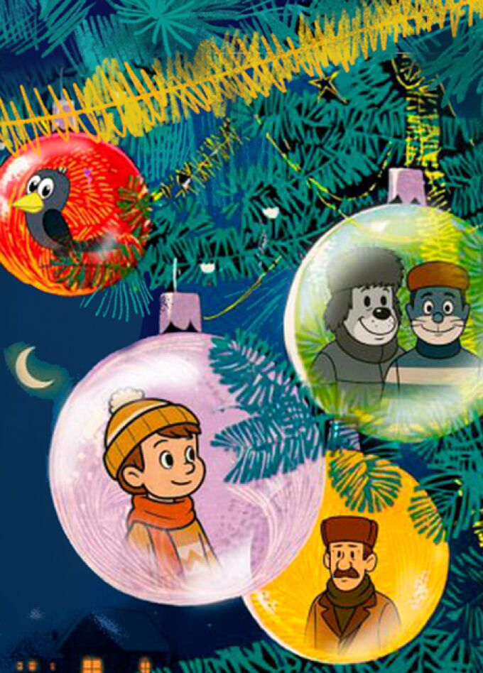 Новый Год в Простоквашино