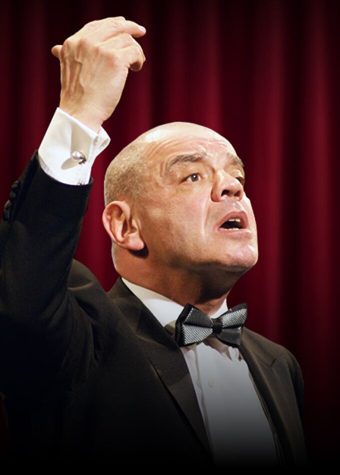 Поэтический моноспектакль "Над балаганом небо…"