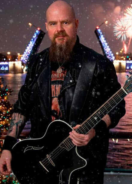 Николай Коршунов (гр. Крематорий) на Новогоднем теплоходе