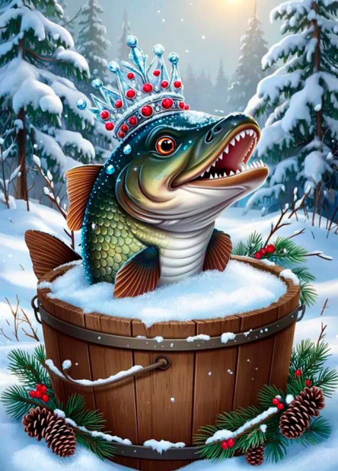 Ёлка. По щучьему веленью