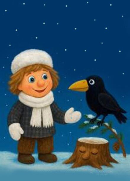 Как домовёнок Кузя за ёлкой ходил