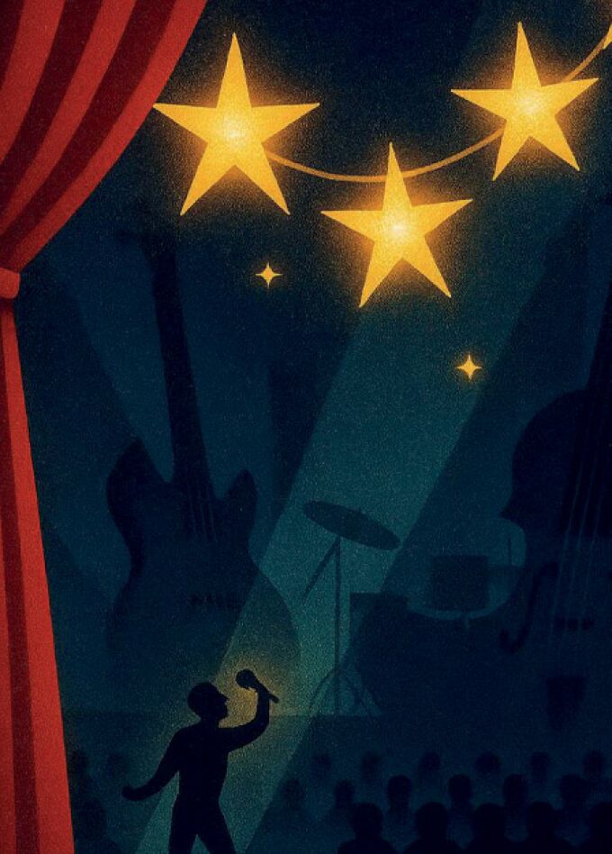 Гирлянда звезд