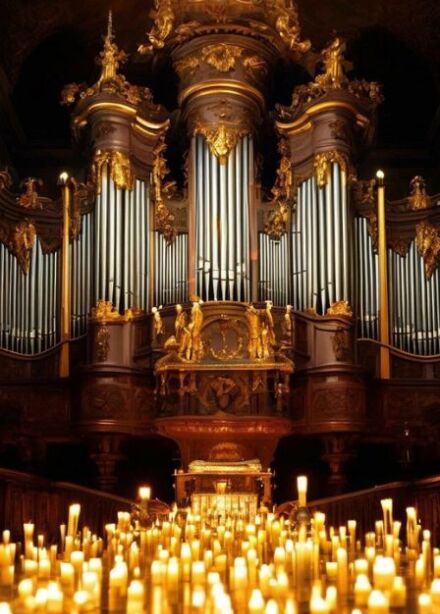 ОРГАН ПРИ СВЕЧАХ. Голос, флейта и орган